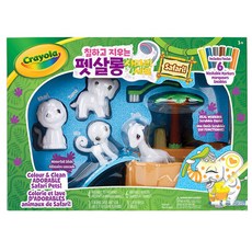 Crayola 繪兒樂 寵物美容公仔玩具組, 混色