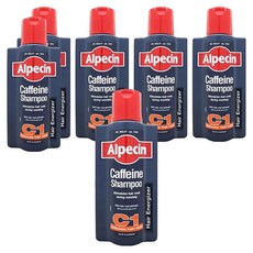 Alpecin C1 咖啡因洗髮露, 375ml, 6瓶