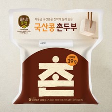 즐거운동행 국산콩 촌두부, 380g, 4개