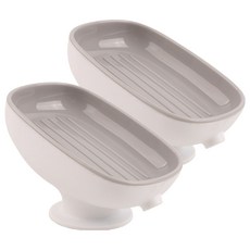 WFH 肥皂架, 灰色, 2個