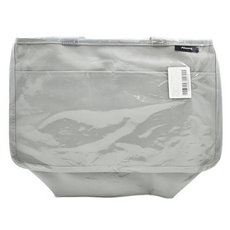 ALMAENG 防水加厚分隔手提收納袋, 35 x 17 x 22cm, 灰色