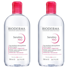 BIODERMA H2O高效潔膚液 粉瓶, 2瓶, 500ml