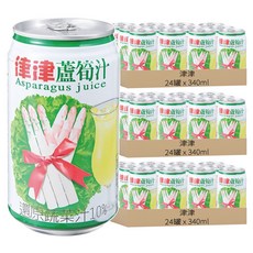 津津 蘆筍汁, 340ml, 72罐