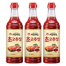 Haepyo 思潮村 醋辣椒醬, 1kg, 3個