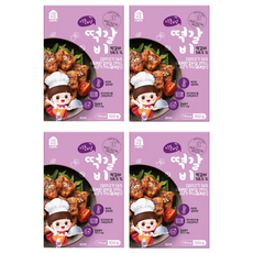 HOME&KiDS 孩童韓式料理包, 牛肉餅, 100g, 4包
