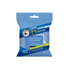 Neutrogena 深層潔淨卸妝棉, 25片, 1包