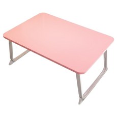 費歐家 折疊電腦桌 平面款無屜款, 櫻花粉