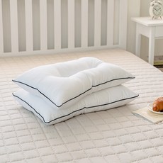 The Zari 超細纖維防羽絨頸枕, 白色, 2個