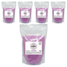 幸福棉花糖糖葡萄味, 1kg, 5個