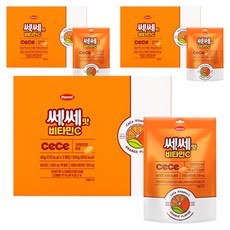 Hanmi 韓美藥品 TenTen Cece維他命C口嚼錠, 3個, 200g, 橙味