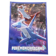 PoKeMoN 寶可夢 寶可夢造型卡套 拉帝亞斯&拉帝歐斯 66 x 92mm 75g 64個, 1組
