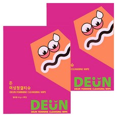 女性私密處清潔水溶性紙巾 5張入, 2個, 32.5克