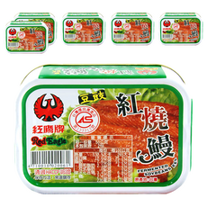 紅鷹牌 豆鼓 紅燒鰻, 100g, 6罐