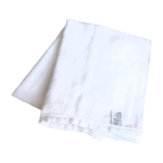OBORO 津 三層紗專身潔膚巾 100%棉 33cm x 90cm, 靚白, 1條, 1條