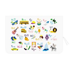 banybany 차량용 자석 햇빛가리개, 아스킨 영어놀이, 1개