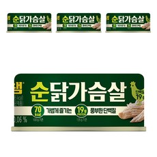 리챔 순닭가슴살 통조림, 135g, 4개