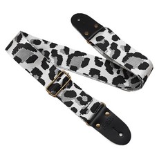 Topia 舒適吉他背帶 黑金豹紋 S51-A, 1個