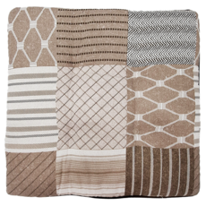 熊圓 康森坐墊 65%聚酯纖維 35%棉, 米色, 50 x 50cm