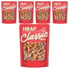 HBAF 經典烤杏仁果, 300g, 5包