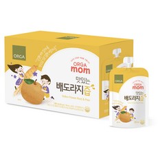 ORGA mom 綜合果汁, 桔梗水梨口味, 100ml, 10入