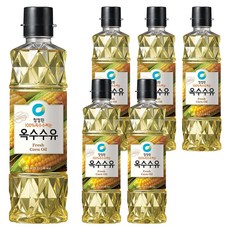 清淨園 玉米油, 900ml, 6個