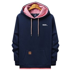 BLUEForce 男女共用 Loeon 層次連帽T 情侶長袖T恤 團體服 家庭T恤 連帽T