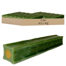 A star 機能耐咬棒 40入, 綠藻益生菌, 40g, 1盒