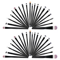 20種生活配方化妝刷套組, 混色, 2組