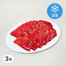 푸드랩플러스 호주산 홍두깨 육전용 슬라이스 (냉동), 3개, 400g