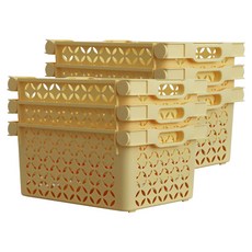 아이리스 DB 바스켓, 옐로우, 6개