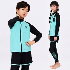 aquatica 兒童專用 only one 拉鍊防磨衣 + 水上緊身褲 + 短褲 套裝 AQA337