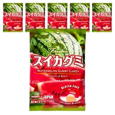 Kasugai 春日井 果汁軟糖 西瓜口味, 107g, 6袋