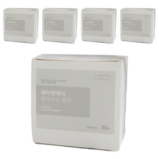 DaynDay 抽取式抹布, 30入, 5個