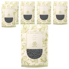 GreenMarket 菓青市集 馥郁黑豆茶 6包 500g 台灣產, 1入