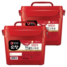 청정원순창 태양초 진골드고추장, 5kg, 2개