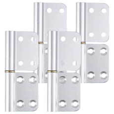 Veramang 鋁合金鉸鏈 左型 銀色, 4個