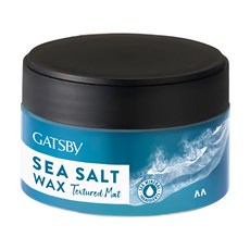 GATSBy 海鹽消光髮蠟 紋理線條, 80g, 1個