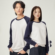 캐럿 남녀공용 프렌치테리 라글란 맨투맨