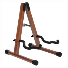 DAS MUK 深色原木吉他折疊式立架, 1個