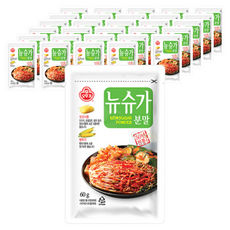 오뚜기 뉴슈가분말, 60g, 60개
