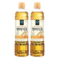 청정원 현미식초, 900ml, 2개