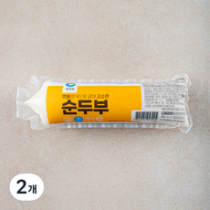 청정원 고소한 순두부, 350g, 2개