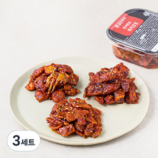 담은차이 한끼반찬 황태강정 80g + 쥐치강정 80g + 꽃게강정 80g 세트, 240g, 3세트