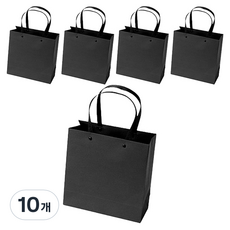 마켓감성 특별한날 감사 선물가방 중형 5p, 블랙, 10개