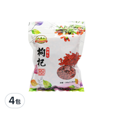 旺來旺 調理用枸杞, 200g, 4包