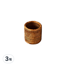 BIK 藤編瓶熊籃子 IT CO 094, 單一顏色, 3個