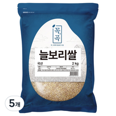 두보식품 국내산 늘보리쌀, 2kg, 5개
