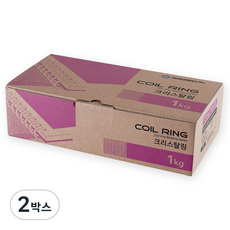 CopierLand 護樂美 PET線圈 1kg, 透明, 20mm