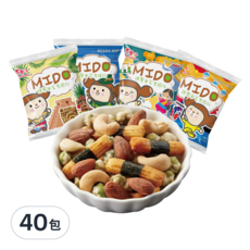 TRYGOODZ 翠菓子 MIDO 頭等艙航空米果 Set, 純素商品 酥脆口感, 15g, 40包