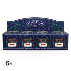 샹달프 딸기 미니잼 4p, 112g, 6개